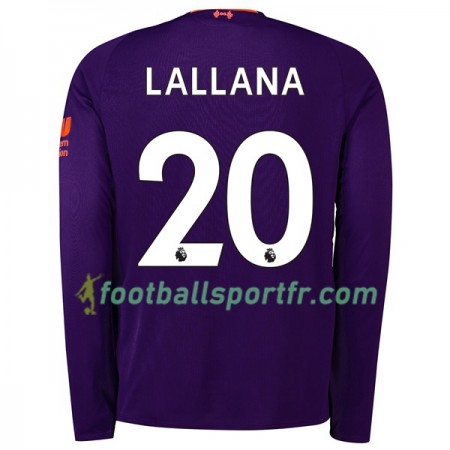 Tenue Liverpool Lallana 20 Exterieur 2018-2019 Maillot de Foot ML